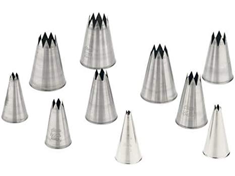 Nozzle Set Metal Star Mila Kitchen Ghana (www.milakitchen.com)