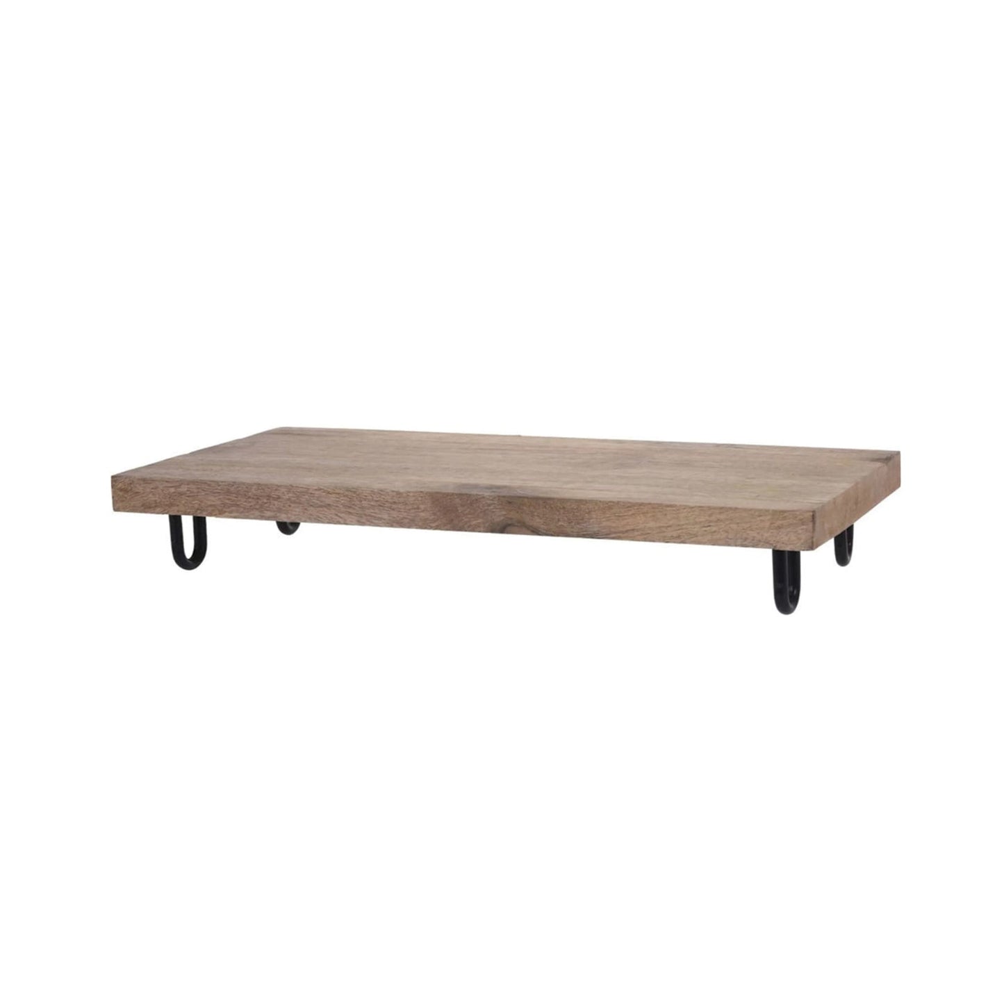 Rectangular Wooden Food Display Mila Kitchen Ghana (www.milakitchen.com)