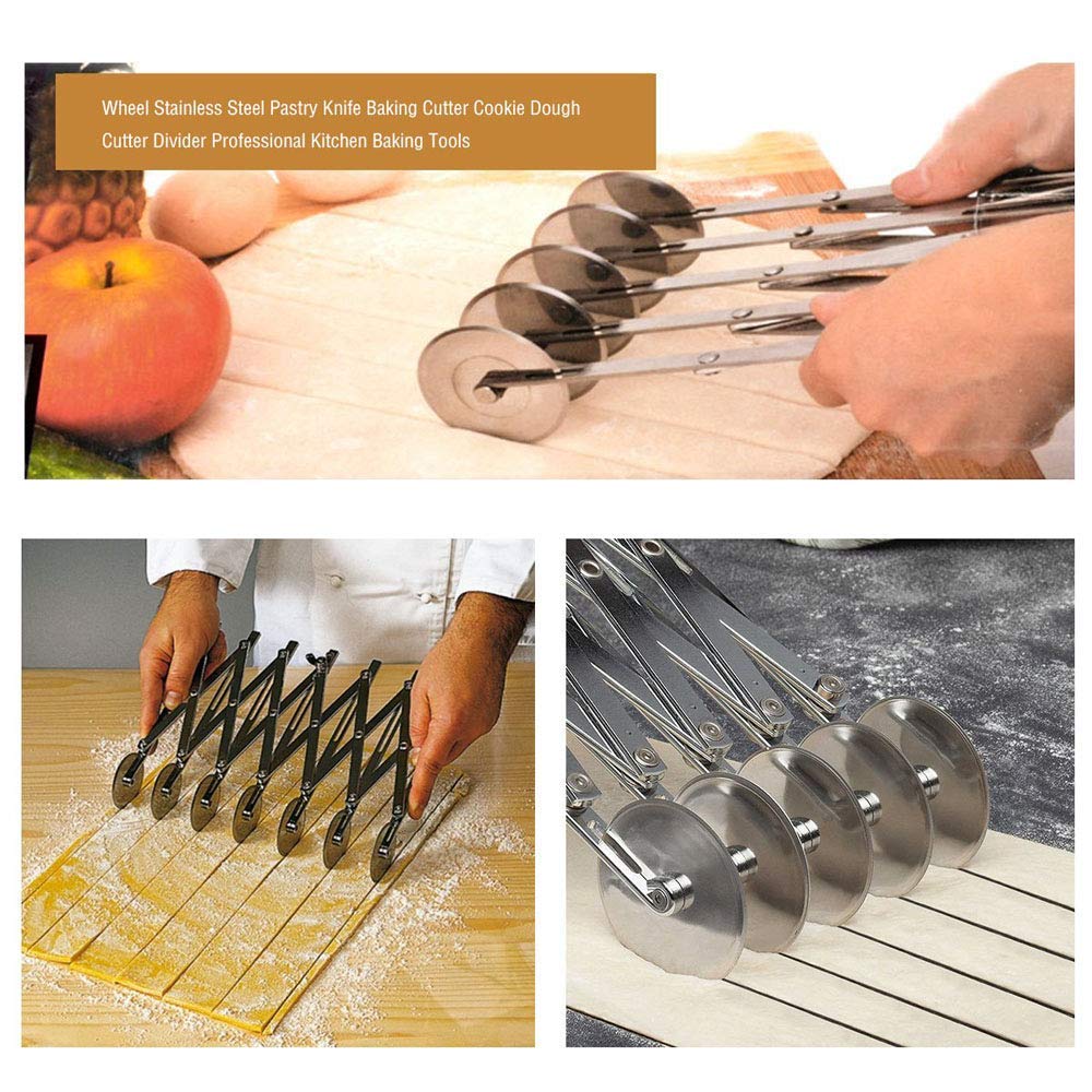 Dough Wheel Cutter - 7 Wheel Mila Kitchen Ghana (www.milakitchen.com)