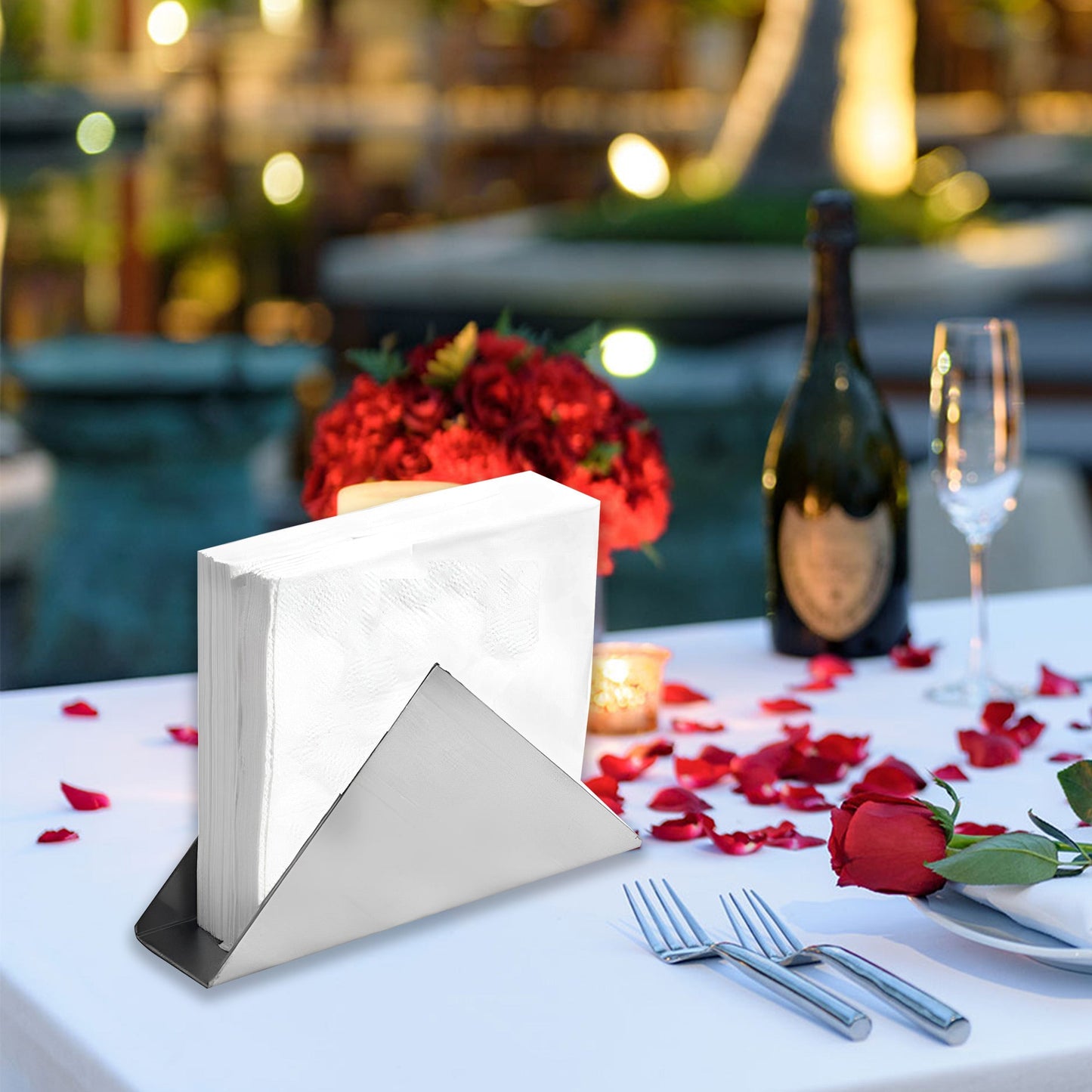 Stainless Steel Tissue Holder Mila Kitchen Ghana (www.milakitchen.com)