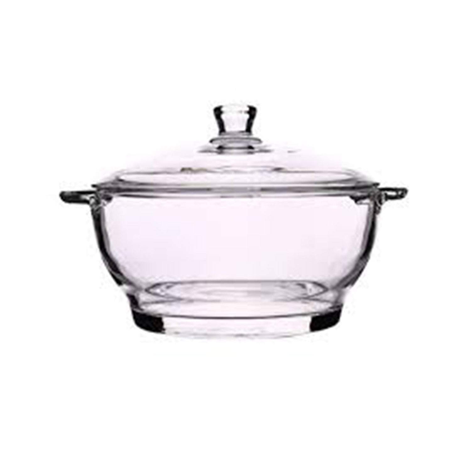 Glass Bowl with lid Mila Kitchen Ghana (www.milakitchen.com)