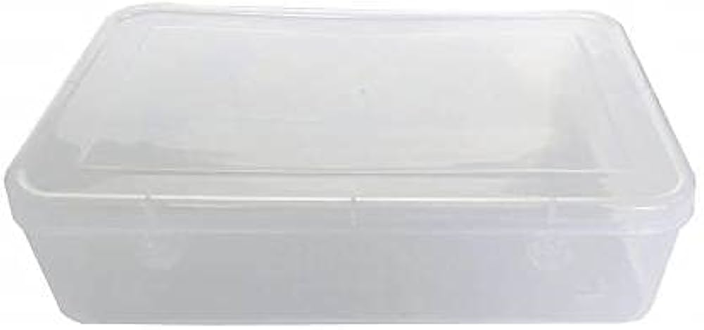 Large Plastic Storage Container - Clear / Transparent 78 x 56cm Mila Kitchen Ghana (www.milakitchen.com)