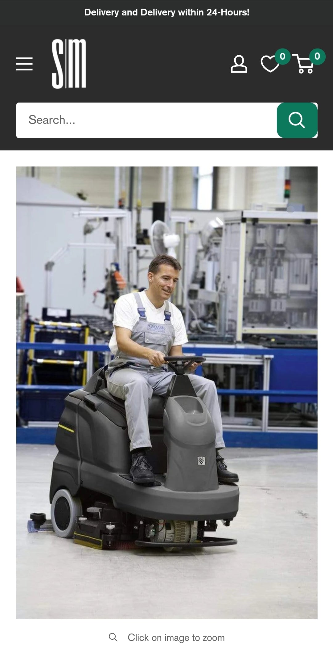 Ride-On Floor Scrubber Machine Mila Kitchen Ghana (www.milakitchen.com)