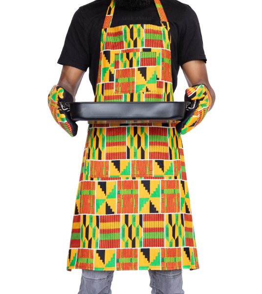 Kente Fabric Apron