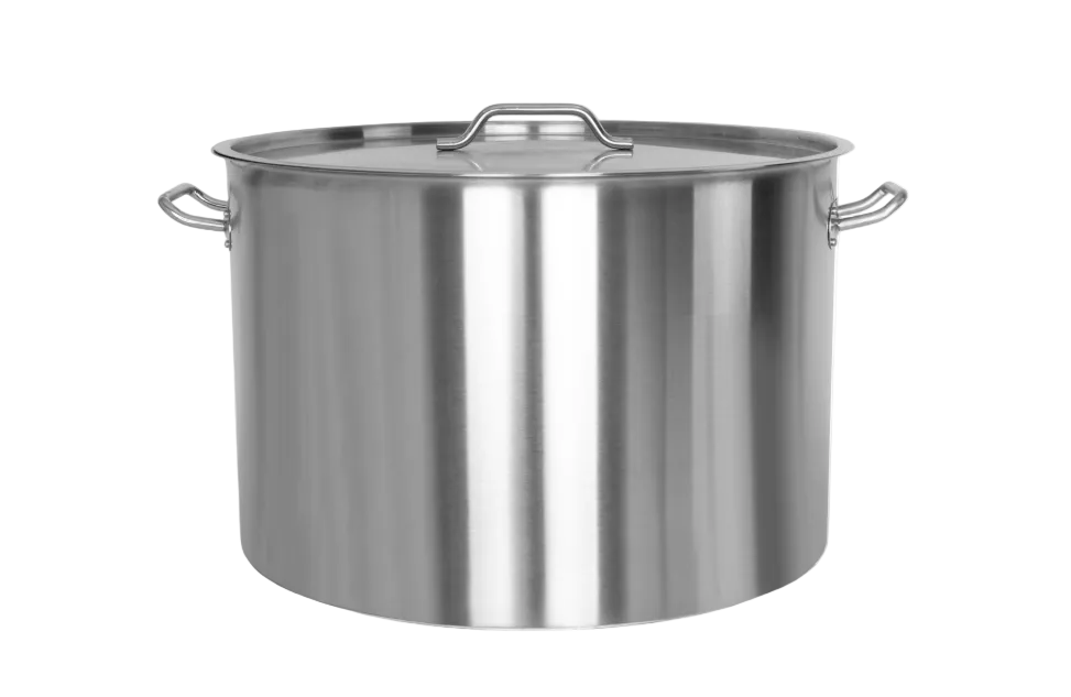 Large Stainless Steel Stock Pot - 30 Liters 400x400mm