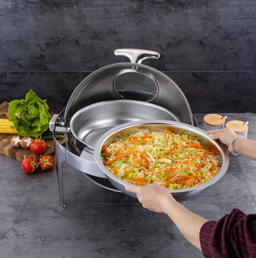 Chafing Insert Round- S/Steel(380×65mm) Mila Kitchen Ghana (www.milakitchen.com)