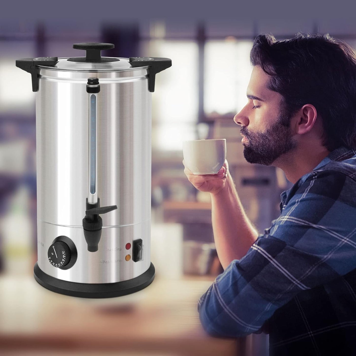 Water Boiler 20 lt Mila Kitchen Ghana (www.milakitchen.com)
