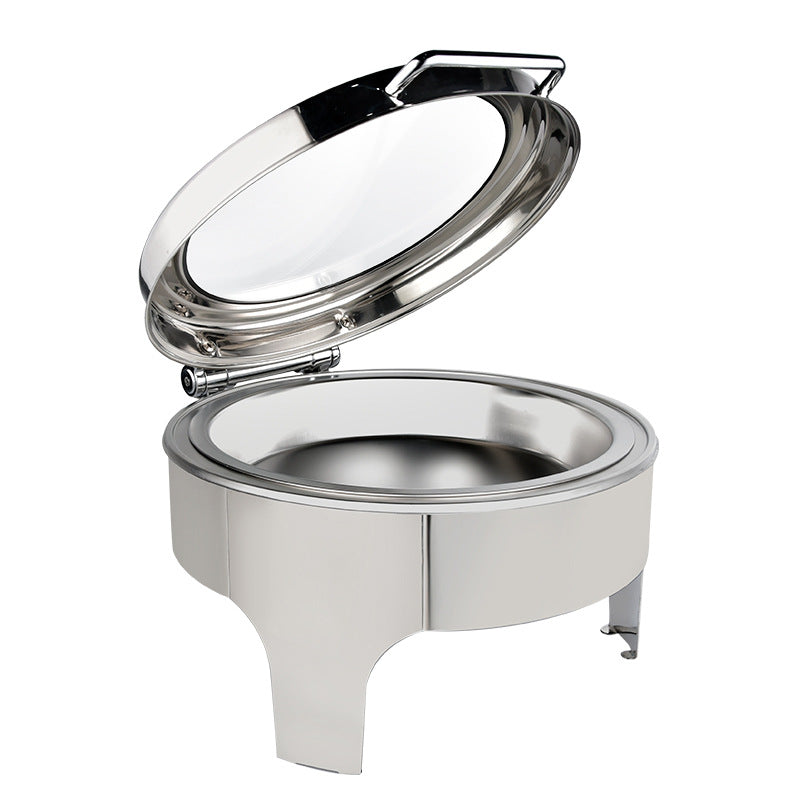 Glass Top Chafing Dish - Round Mila Kitchenware and Equipment Limited