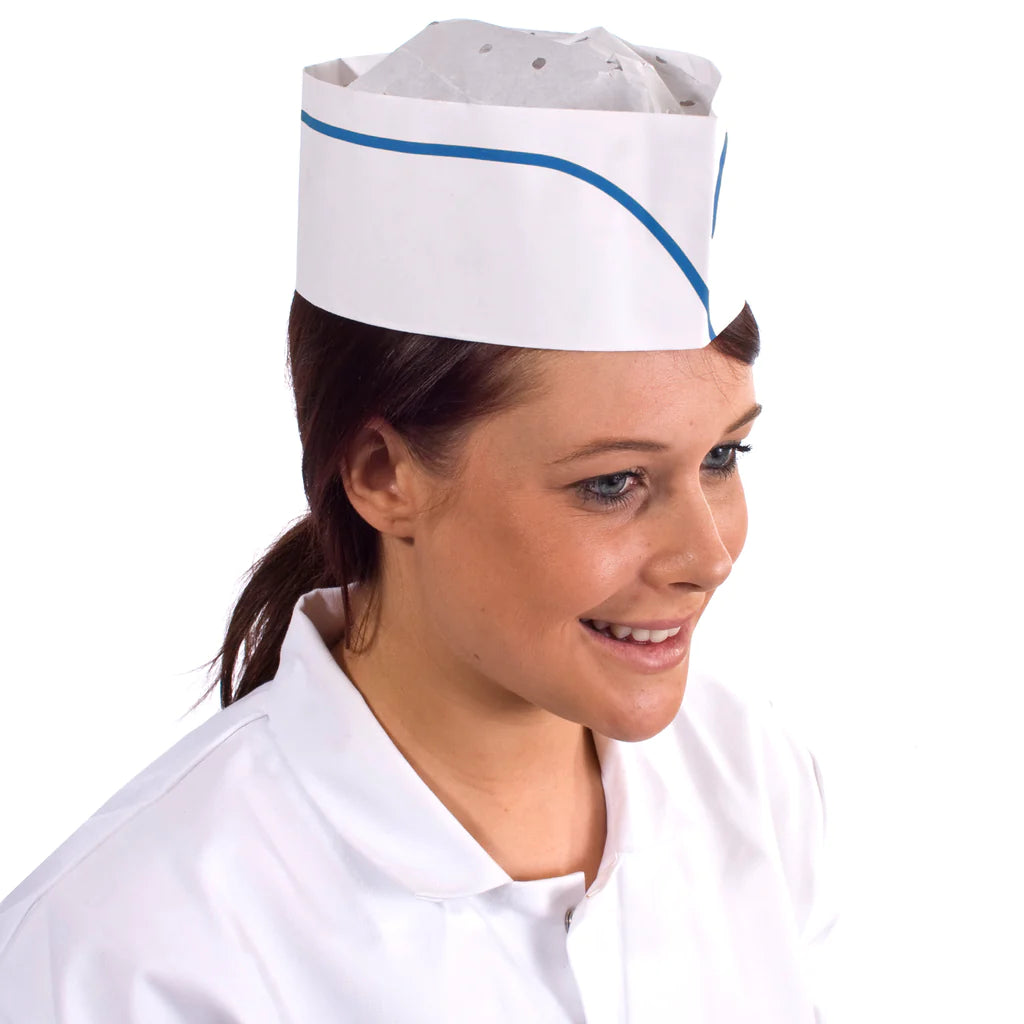 Disposable Chef Short Hat / Forage Cap (100pcs)