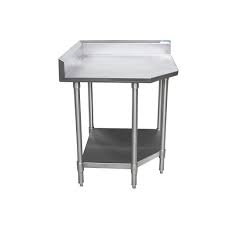 Stainless Steel Corner Table Mila Kitchen Ghana (www.milakitchen.com)