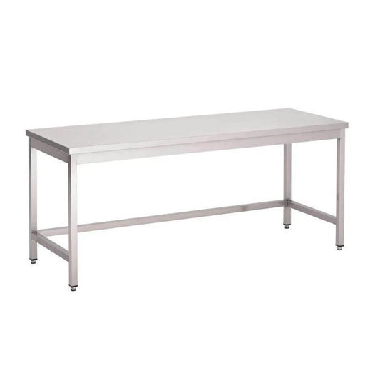 Stainless Steel Table with Shelf -Local 130cm / 1300mm