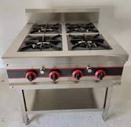 4 Burner Stainless Steel Stove