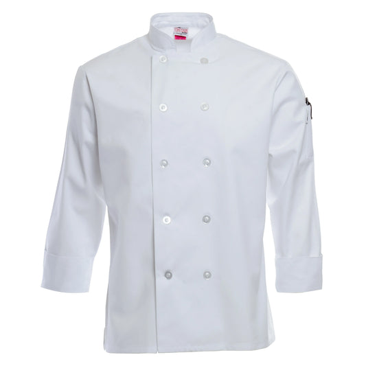 Chef Jacket - Long Sleeve -White 2ML
