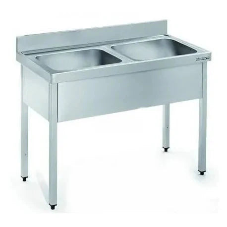 Stainless Steel Double Pot Sink 800mm Mila Kitchen Ghana (www.milakitchen.com)