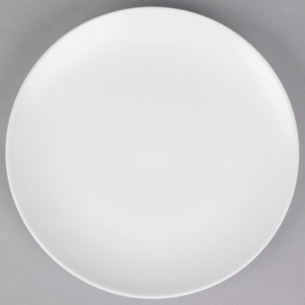 Round Dinner Plate - White Mila Kitchen Ghana (www.milakitchen.com)