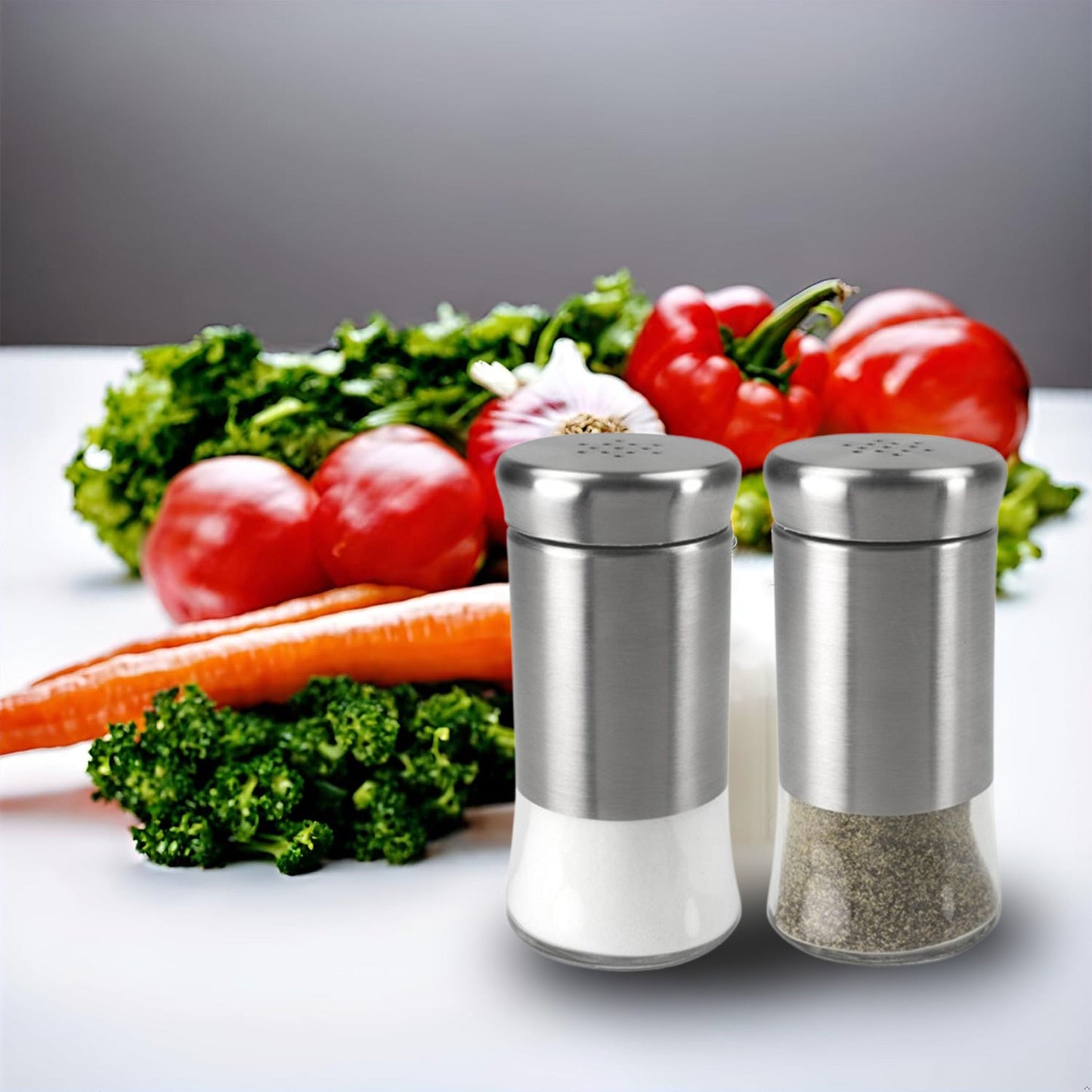 Salt and Pepper Shaker Set 2oz Mila Kitchen Ghana (www.milakitchen.com)