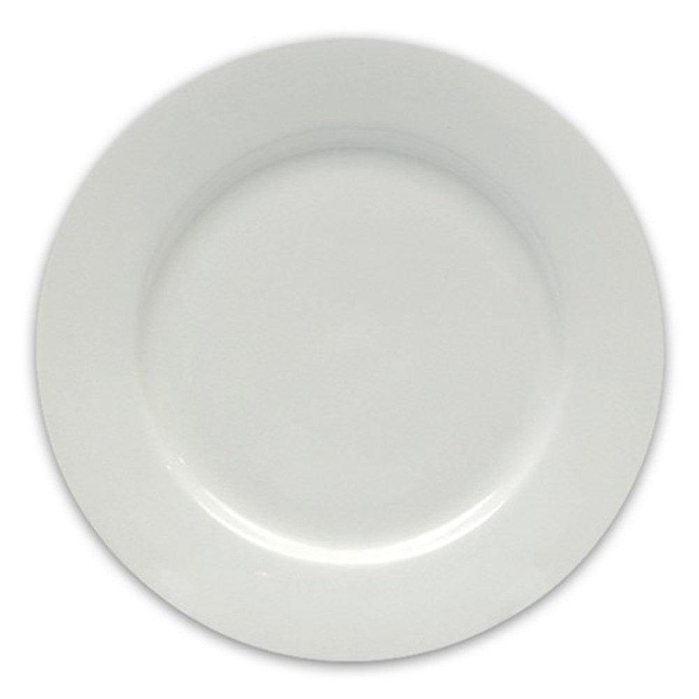 Side Plate - White 23cm Mila Kitchen Ghana (www.milakitchen.com)
