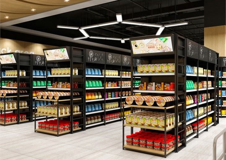 Supermarket Shelving and Refrigeration System