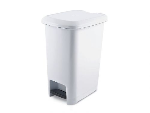 Dust Bin 40 Liters - White Mila Kitchen Ghana (www.milakitchen.com)