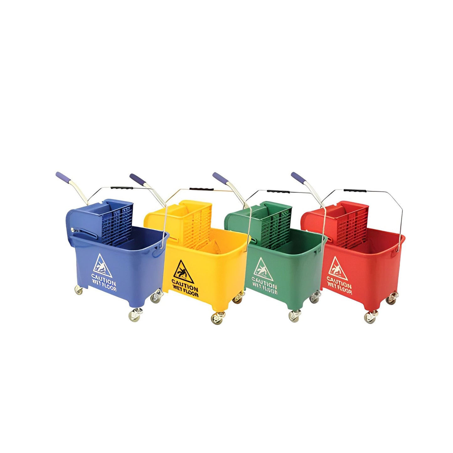 Industrial Mop Bucket with wringer - 20 Liters