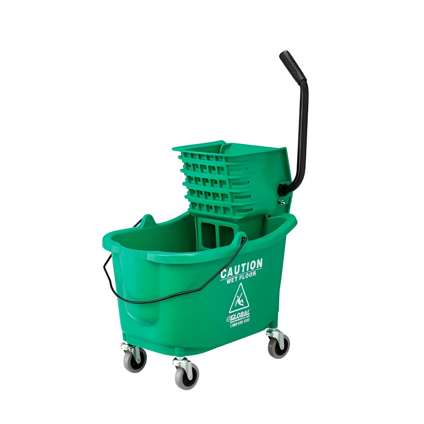 Industrial Mop Bucket with wringer - 20 Liters