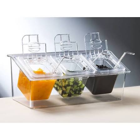 3 in 1 Condiment Bowl - Inserts