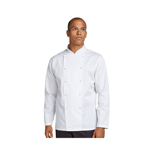 Chef Jacket Press Stud - Long Sleeve