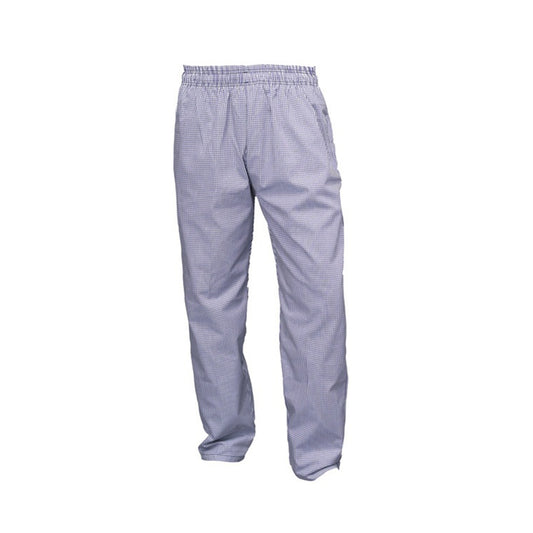 Chef Trousers - Blue Check