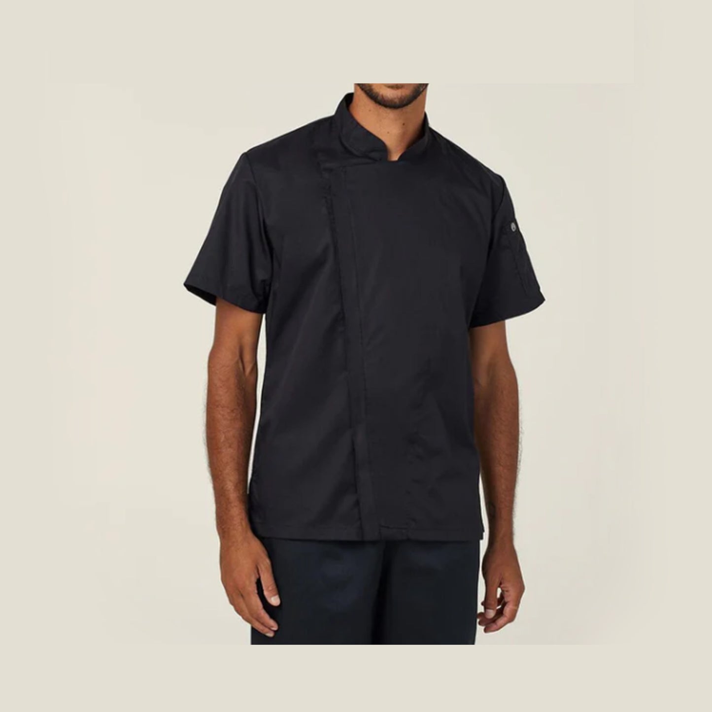 Chef Jacket Press Stud - Short Sleeve