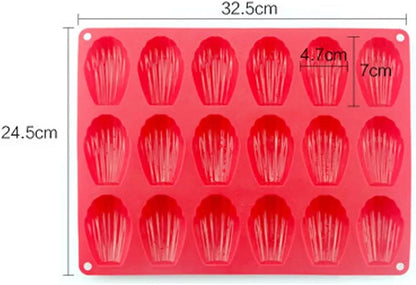 Silicone Cake Mould for 18 Cookies