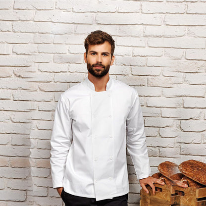 SA Chef Jacket - Long Sleeve -White