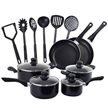 Pots and Pans - set Mila Kitchen Ghana (www.milakitchen.com)
