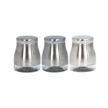 Coffee, Tea and Sugar Canister Set of 3