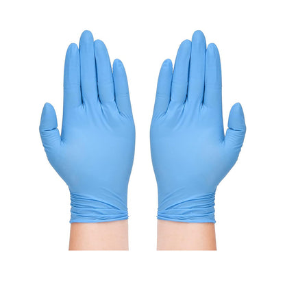 Disposable Blue Gloves - Vinyl (100pcs) - Powder Free