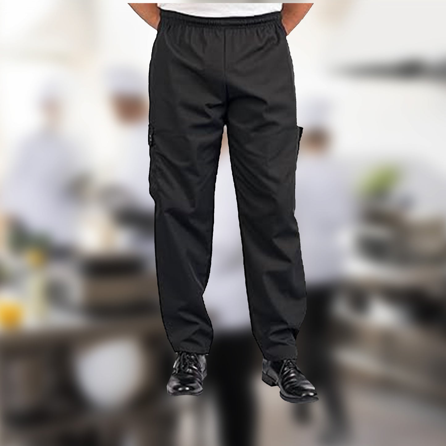 SA Chef Trousers - Black Cargo