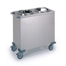 Plate dispenser neutral for 120 plates Ø 180 - 290 mm | 960 mm x 485 mm H 900 mm