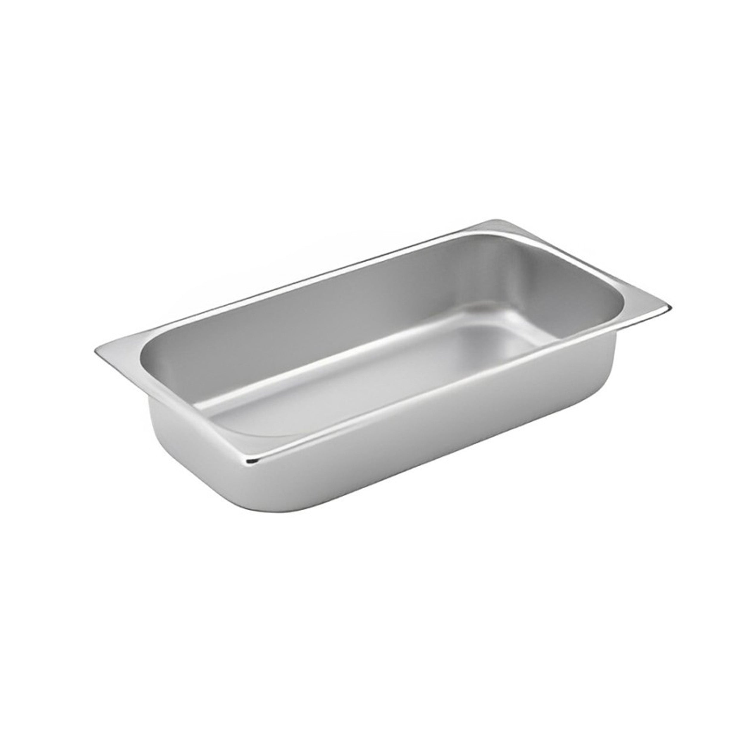 1/3 Stainless Steel Chafing Insert / Pan with cover – Mila Kitchenware ...