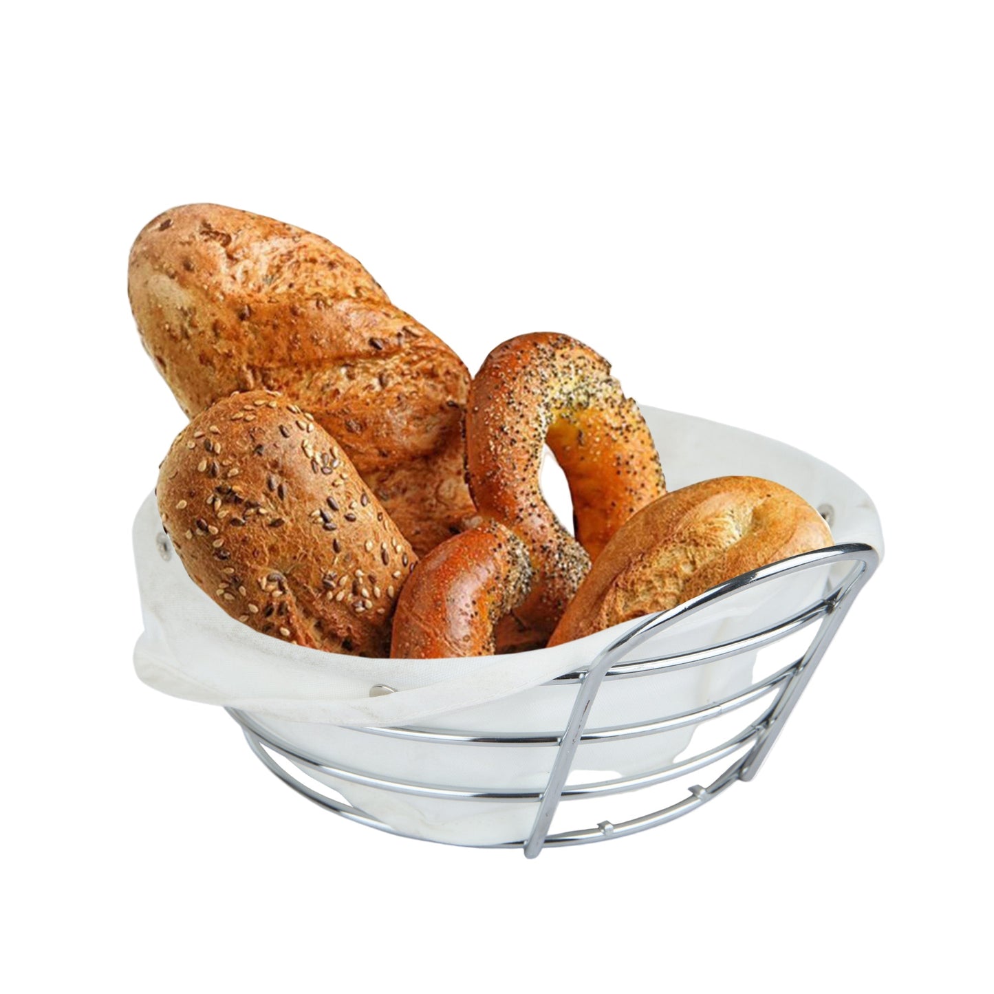 Bread Basket Metallic Mila Kitchen Ghana (www.milakitchen.com)