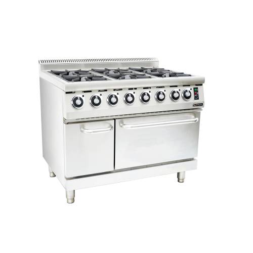 6 burner stove with oven Mila Kitchen Ghana (www.milakitchen.com)