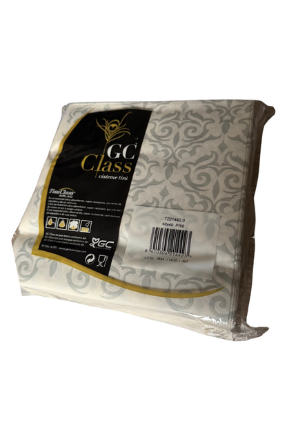 Luxury Tissue White 40x40 (50pcs x pack) Mila Kitchenware and Equipment Limited