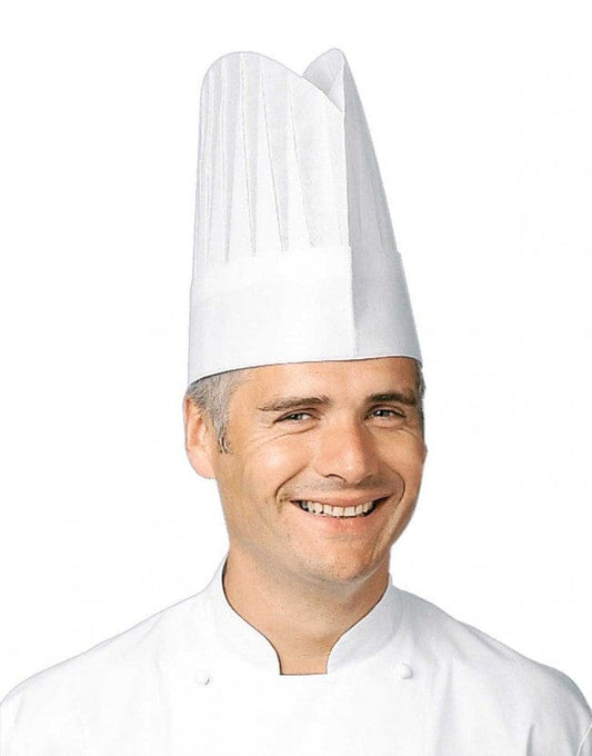 Disposable Chef Hat 10'' - Long (10pcs)