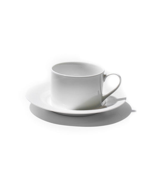 Tea Cup and Saucer White Mila Kitchen Ghana (www.milakitchen.com)