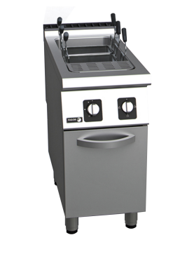 Origin -Spain: LPG gas 40 Liters Pasta Cooker, 1 well, 900 range.