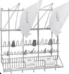 Piping Bag Wall Rack 510 x 445mm