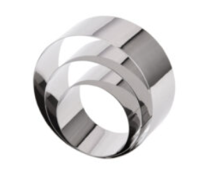 Stainless Steel Mousse Ring Round 3pc Set