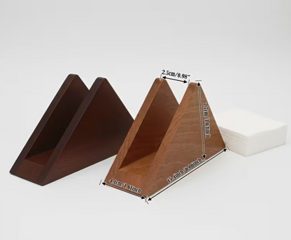 Wooden Tissue Holder