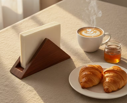 Wooden Tissue Holder