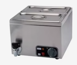 Commercial Stainless Steel Chocolate Warmer Melting Machine - Double Divider