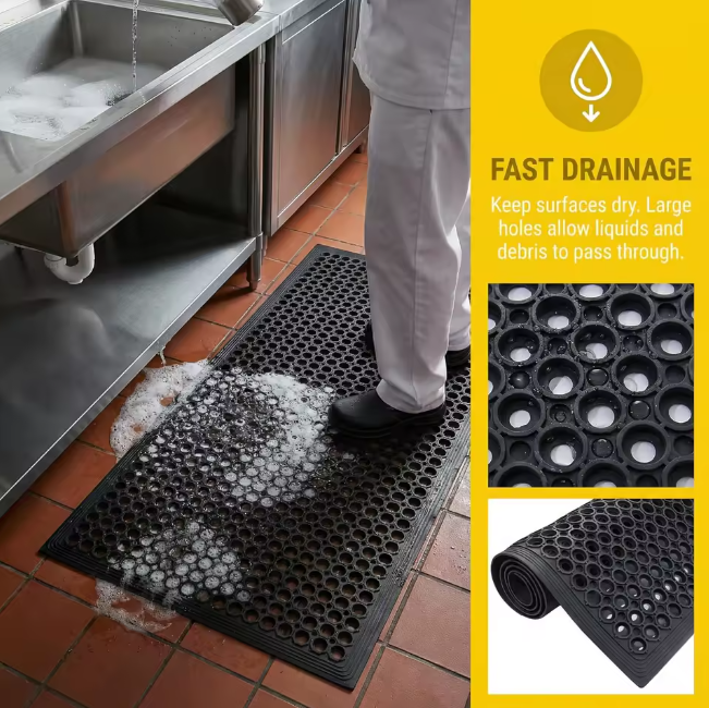 Anti Slip Rubber Drainage Mat