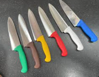 Colour Coded Knife